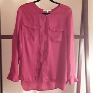Violet & Claire Red Blouse